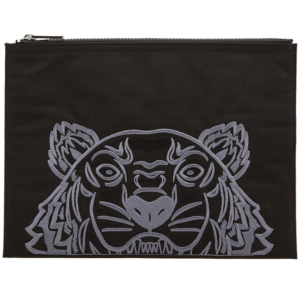 Kenzo Tiger Pouch Black & Grey END.
