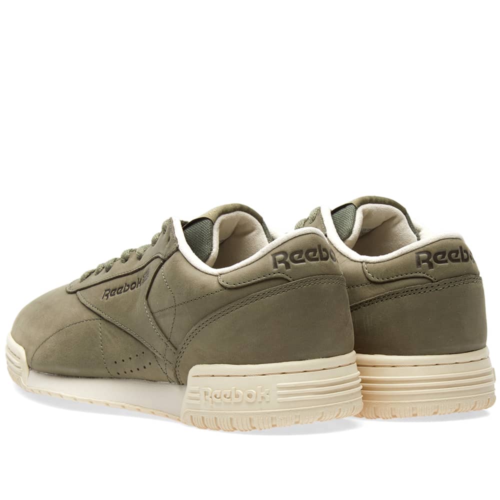 Reebok exofit lo clean p hunter green paper white end nl 