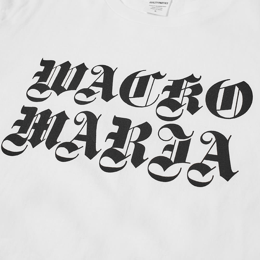As Colour Heavy Tee Wacko Maria Washed Heavy Crew Neck Colour Tee White | END.