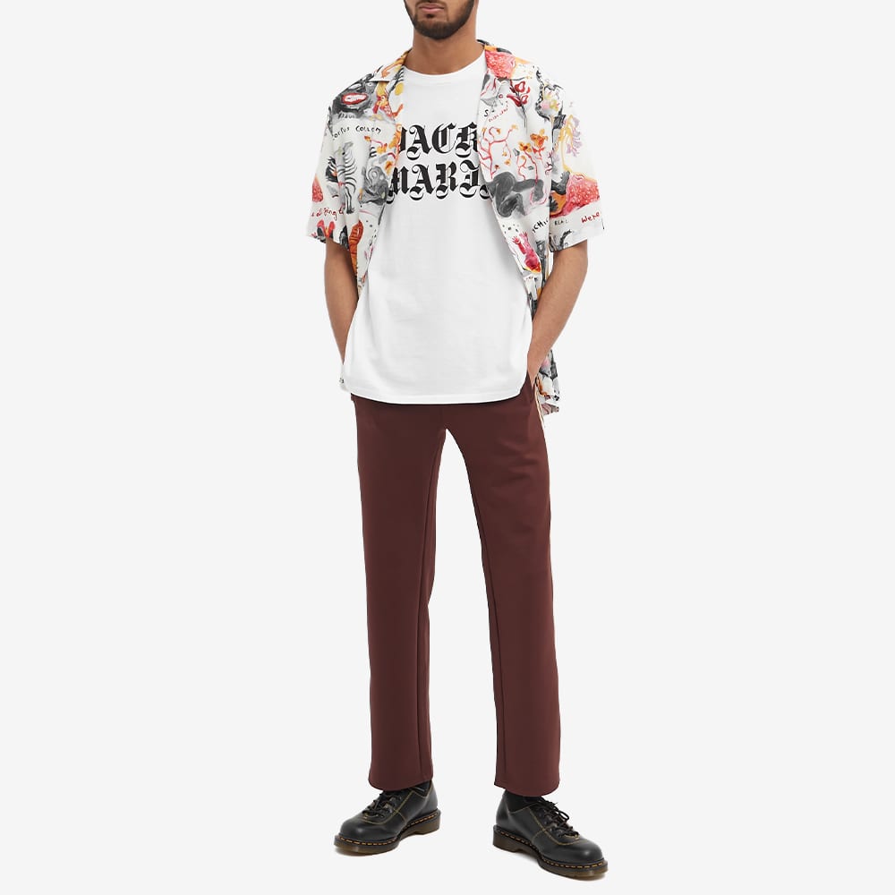As Colour Heavy Tee Wacko Maria Washed Heavy Crew Neck Colour Tee White | END.