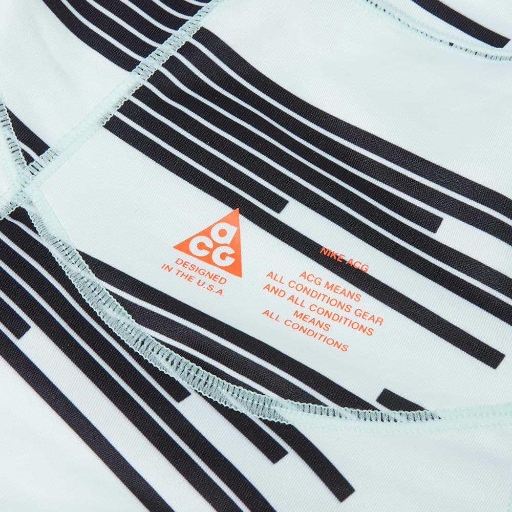 NikeLab ACG Balaclava Barley Green, Black & Orange END. (US)