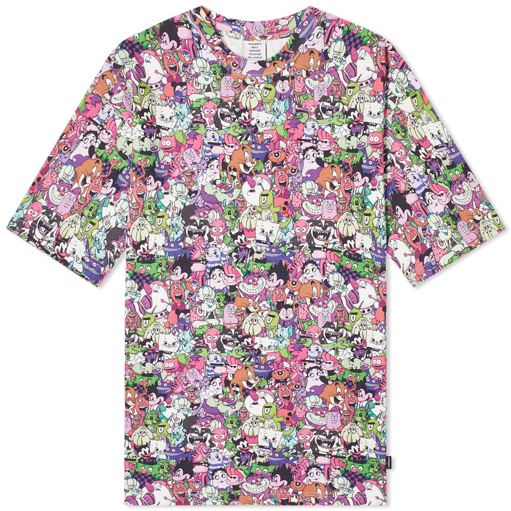 vetements cartoon tee