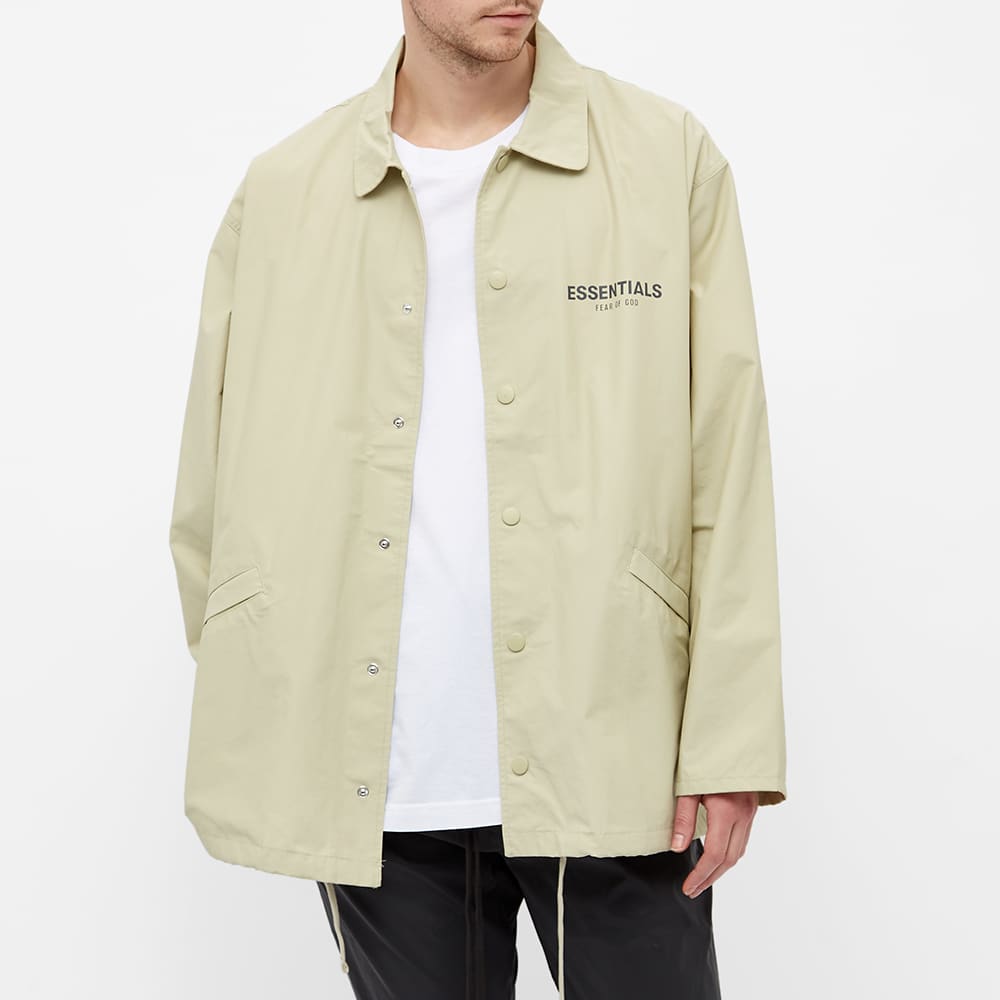 Fear of God ESSENTIALS Souvenir Coach Jacket Light Green END. (HK)