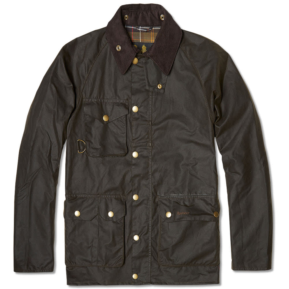 Barbour Heritage Fishing Bedale Jacket Olive END.