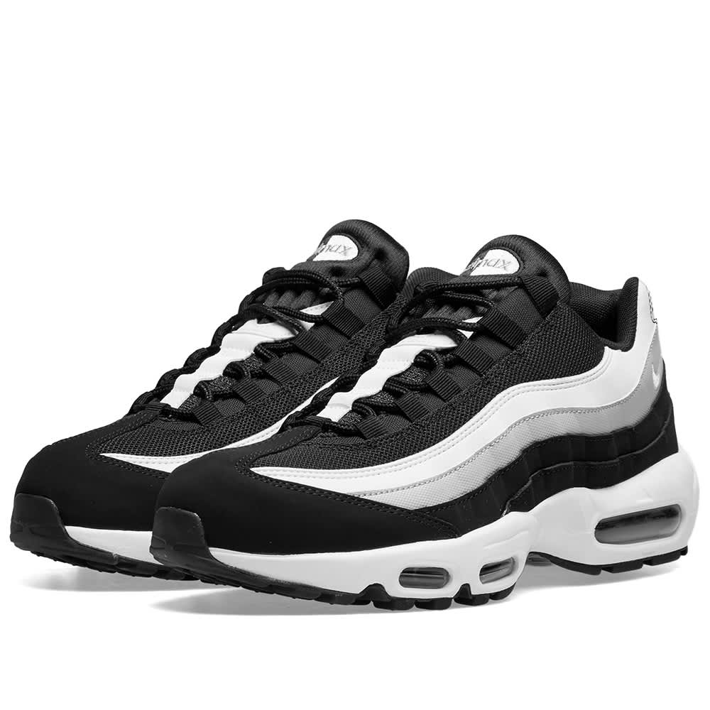 Nike Air Max 95 Essential Black, White & Grey END. (US)