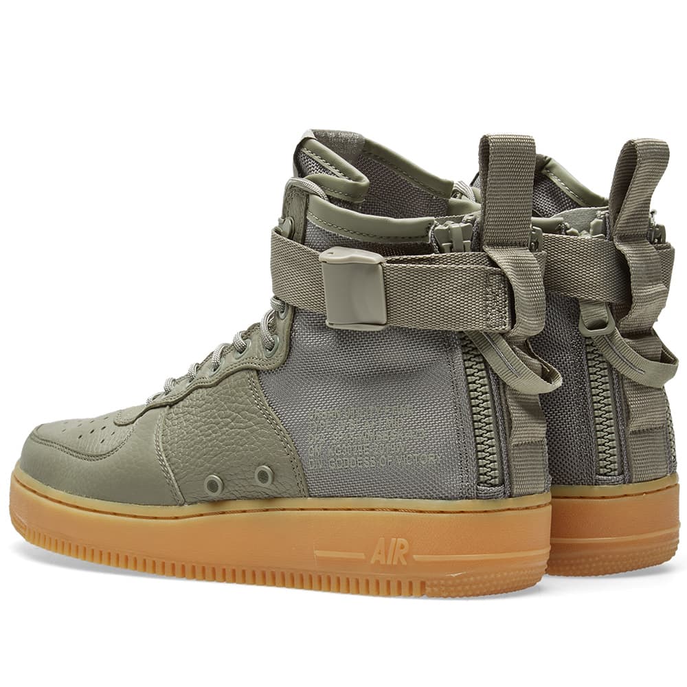 nike sf af1 mid green