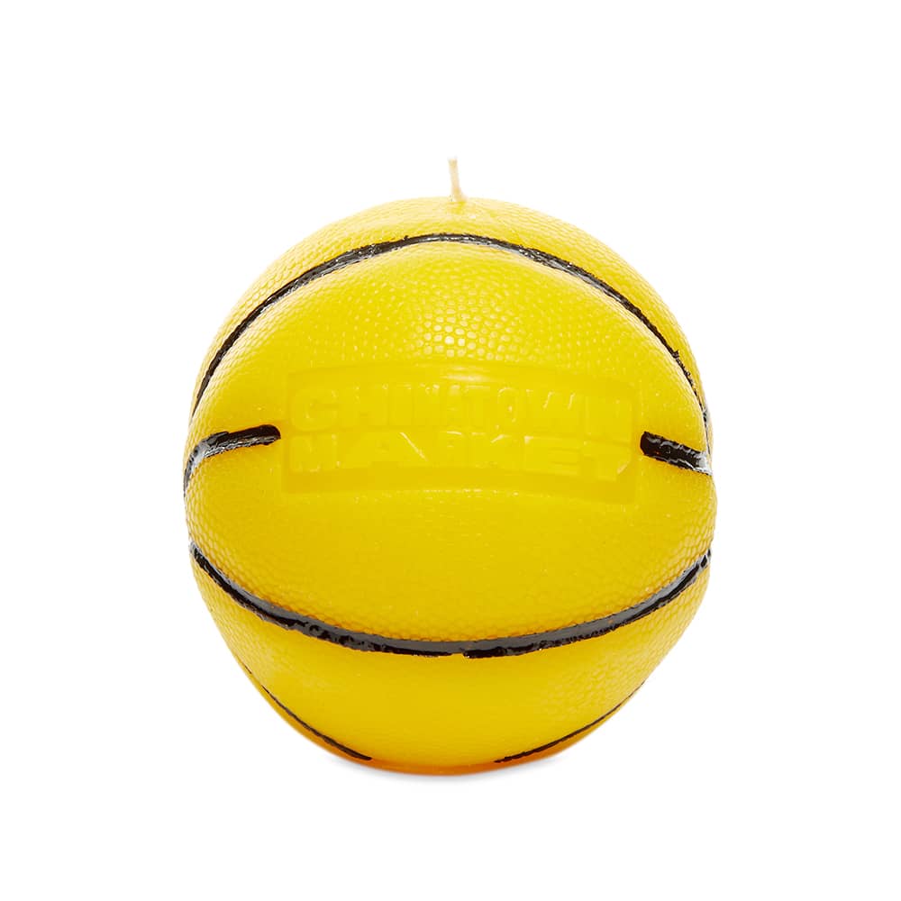 Chinatown Market Smiley Basketball Candle Yellow END. (AU)