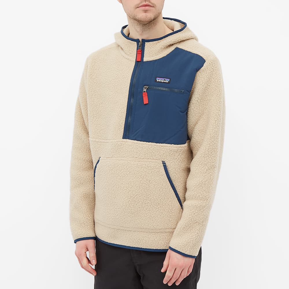 Patagonia Retro Pile Pullover Jacket Oar Tan END.