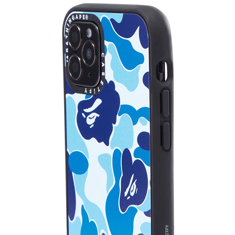 A Bathing Ape x Casetify ABC Camo iPhone 11 Pro Case Blue | END. (DE)