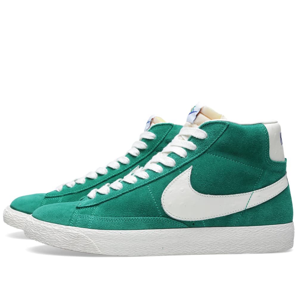 blazer green nike