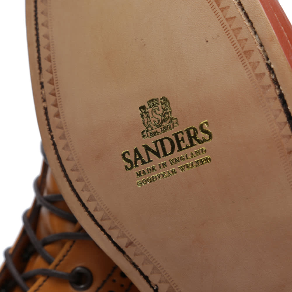 Sanders Aintree Brogue Derby Boot Acorn Calf END. (Global)