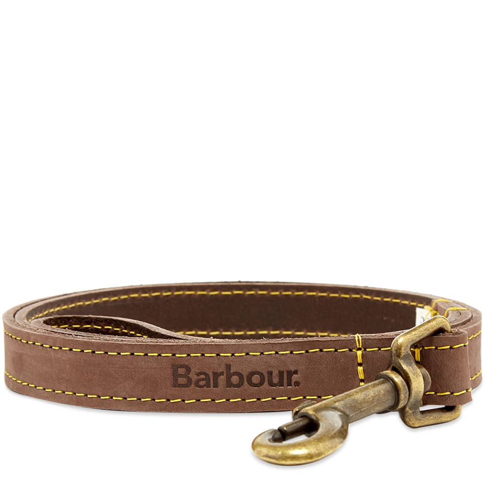 Barbour Leather Dog Lead Brown END.