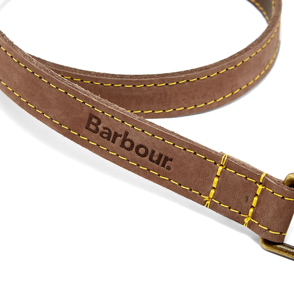 Barbour Leather Dog Lead Brown END.