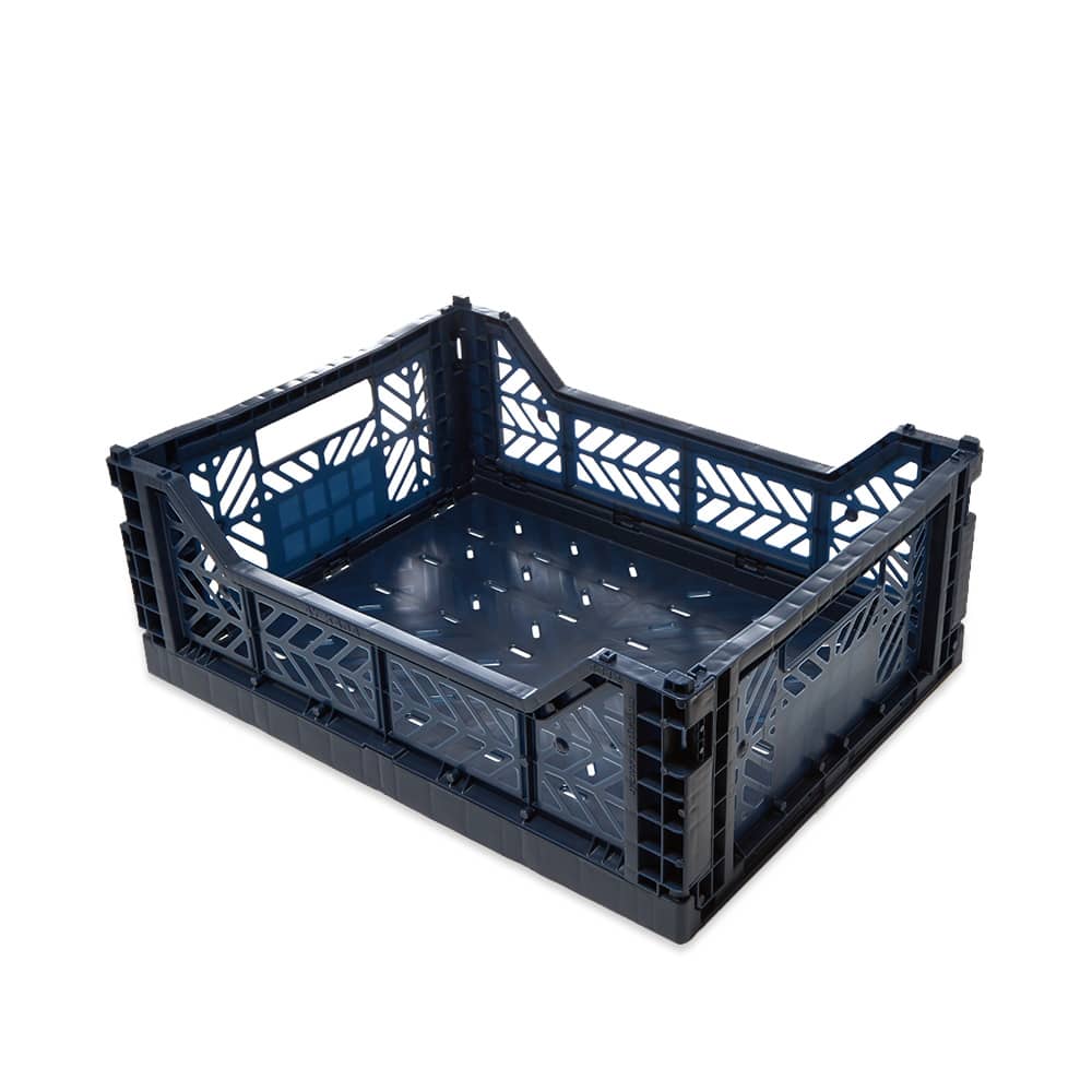 HAY Medium Colour Crate Navy END. (TW)