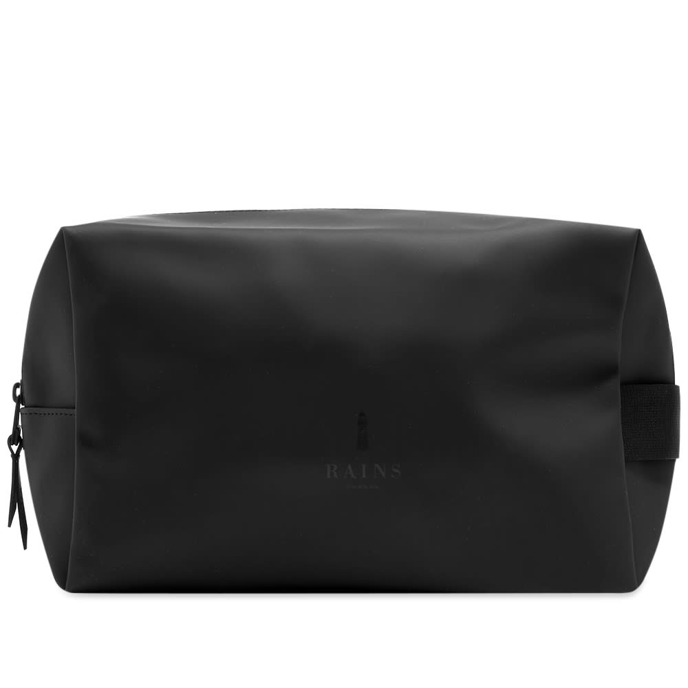 RAINS Wash Bag Large Black END. (DK)