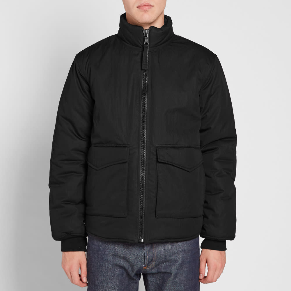 Our Legacy Puffed Funnel Jacket Washed Black END. (TW)