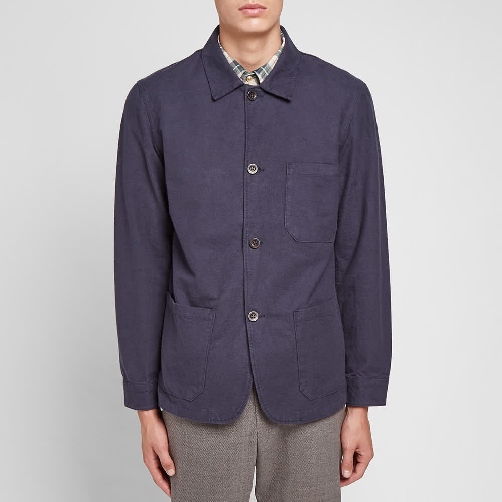 portuguese flannel chore jacket