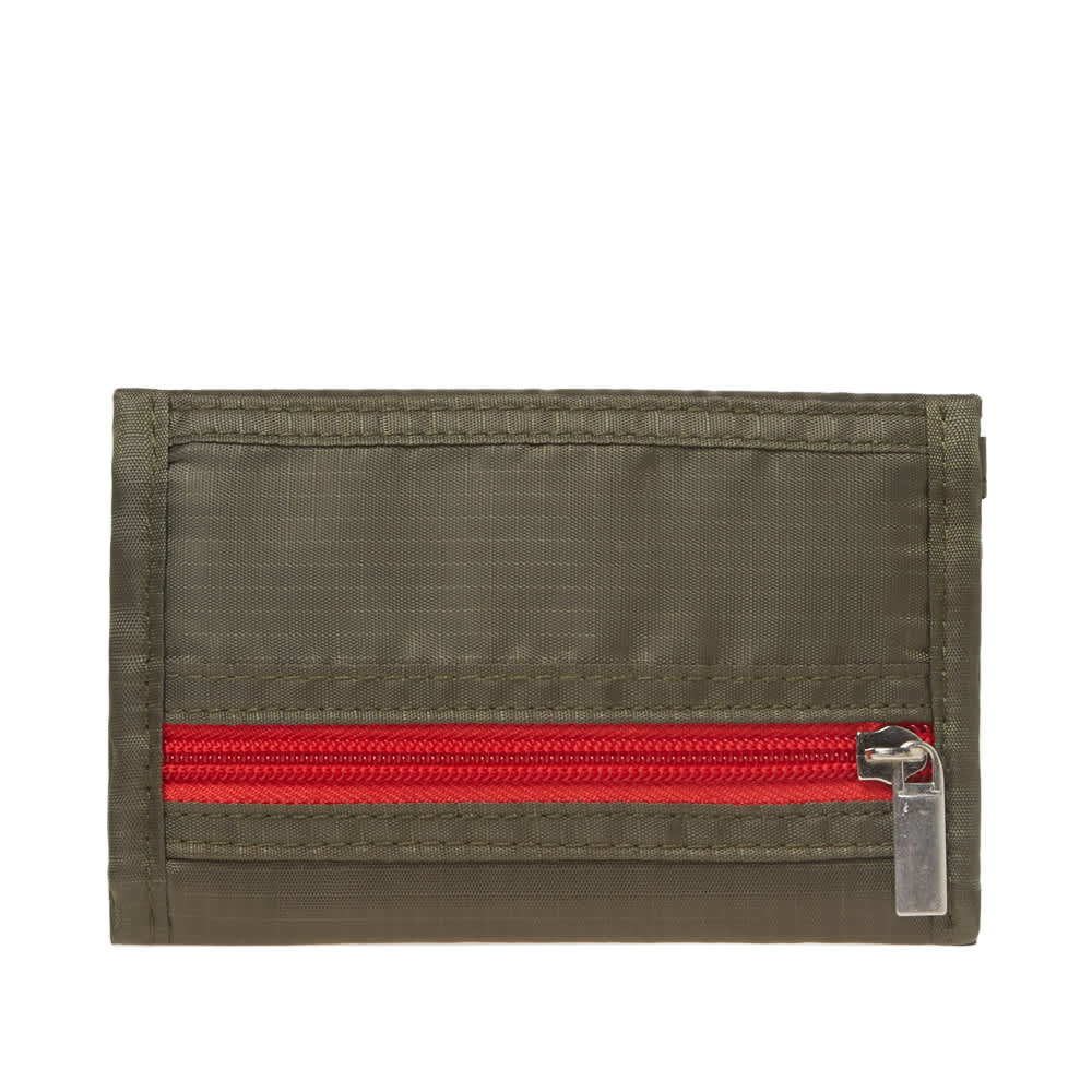Maison Kitsuné Velcro Ripstop Wallet Khaki END. (AU)