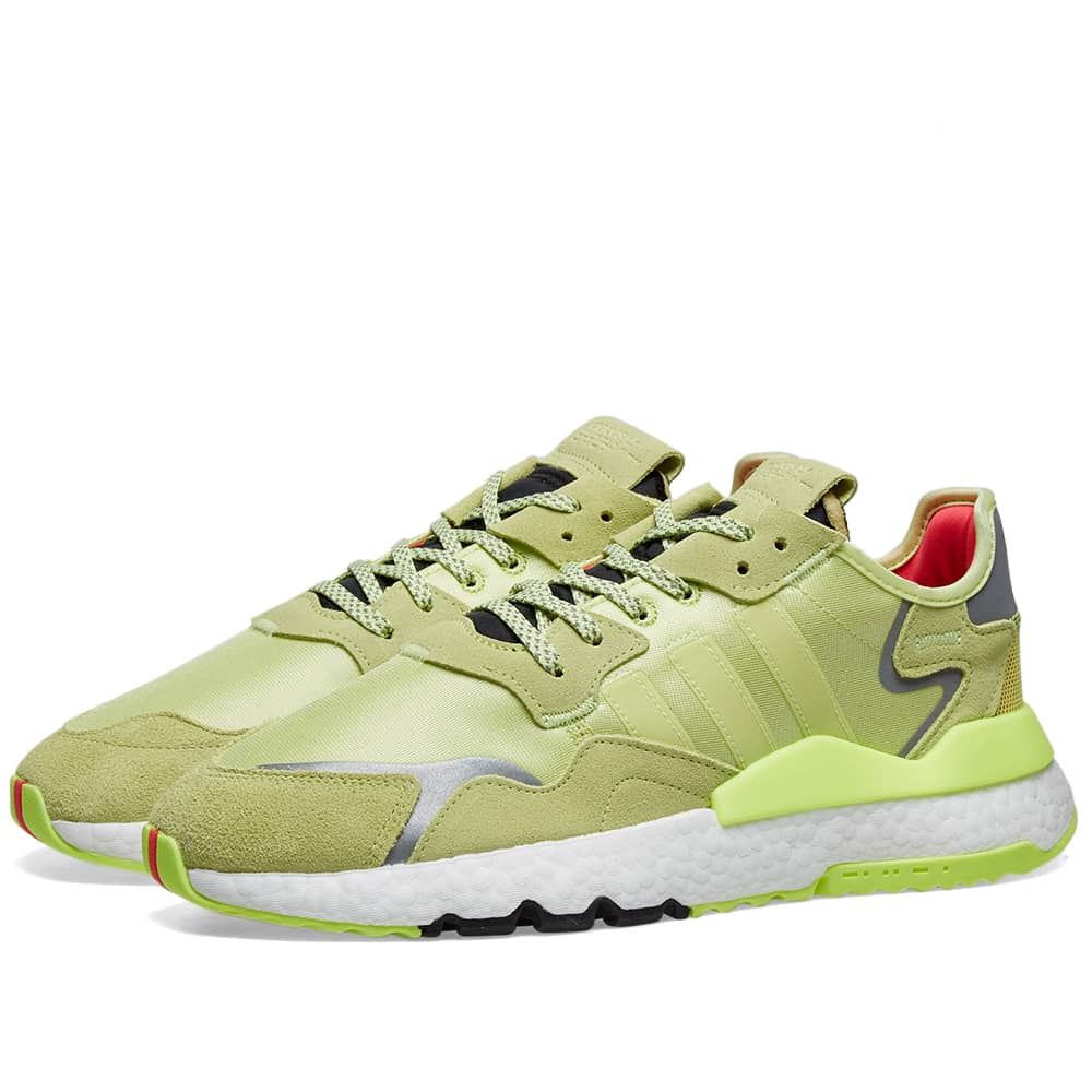 Adidas nite jogger semi frozen yellow Clearance