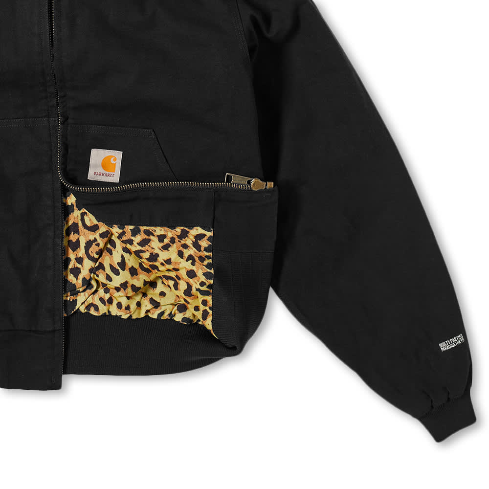 Carhartt x Wacko Maria Active Jacket Black & Leopard Print END. (US)