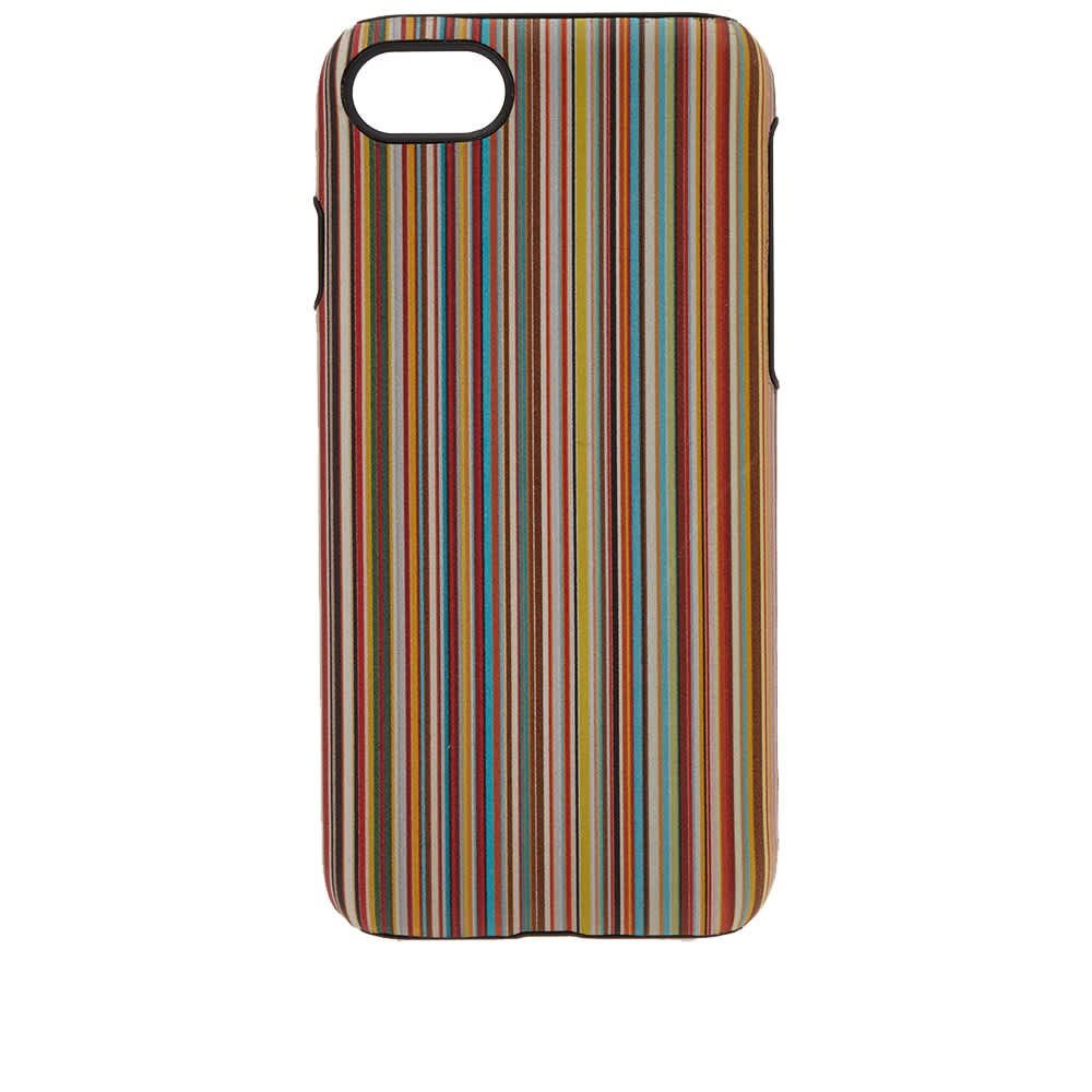 Paul Smith Classic Stripe iPhone 8 Case Multi END.