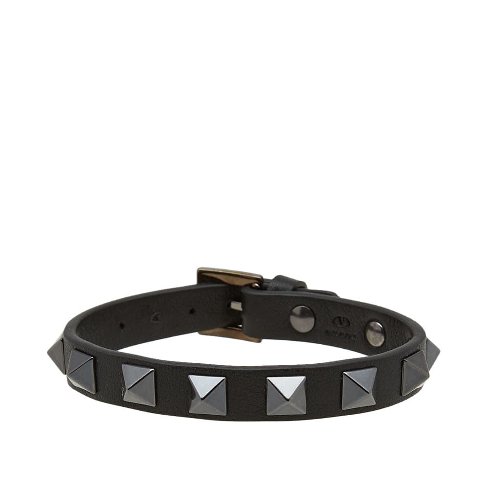 Valentino rockstud bracelet black clearance