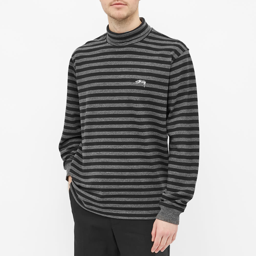 striped tie shirt