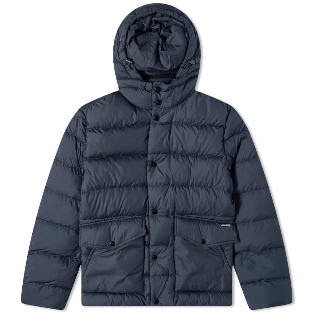 Woolrich Sierra Hooded Jacket Melton Blue END. (TW)