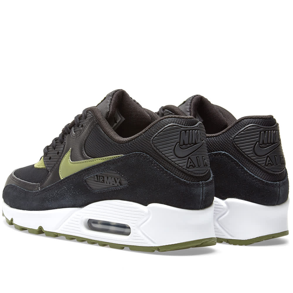 air max 90 green black