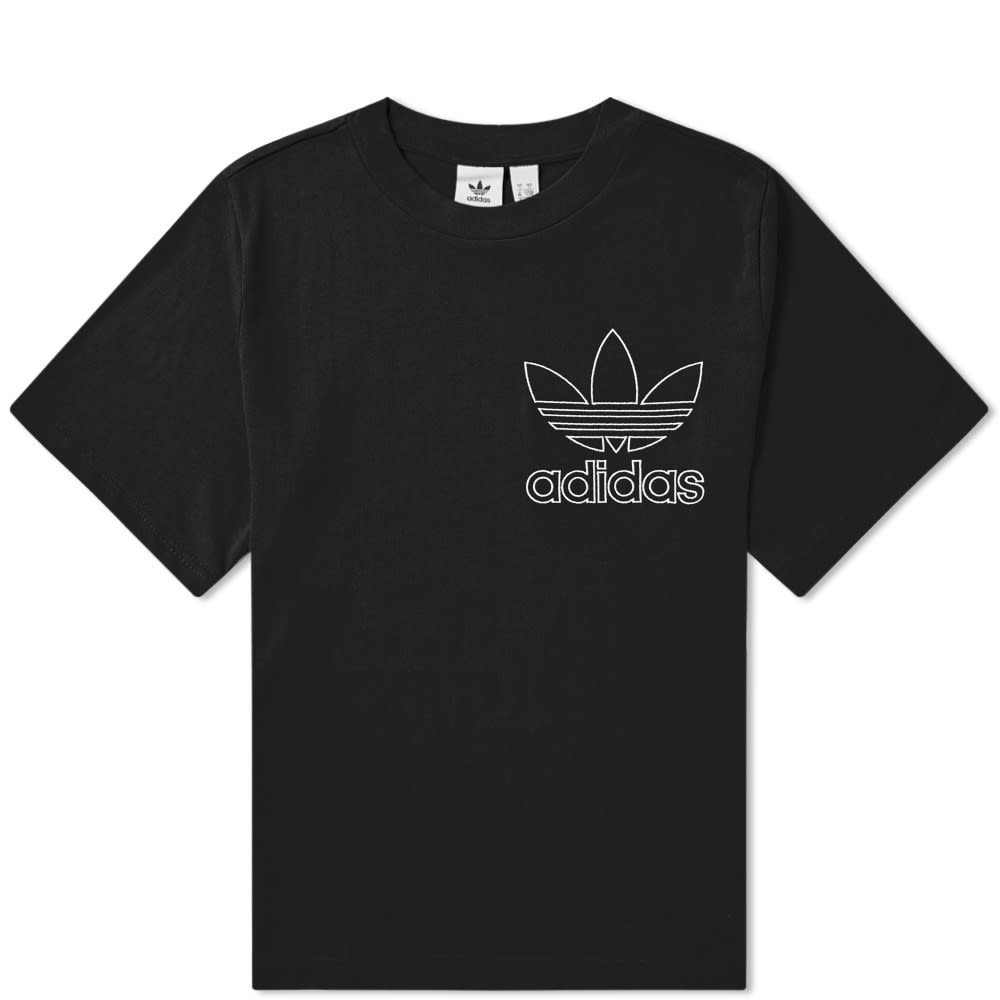 adidas outline tee