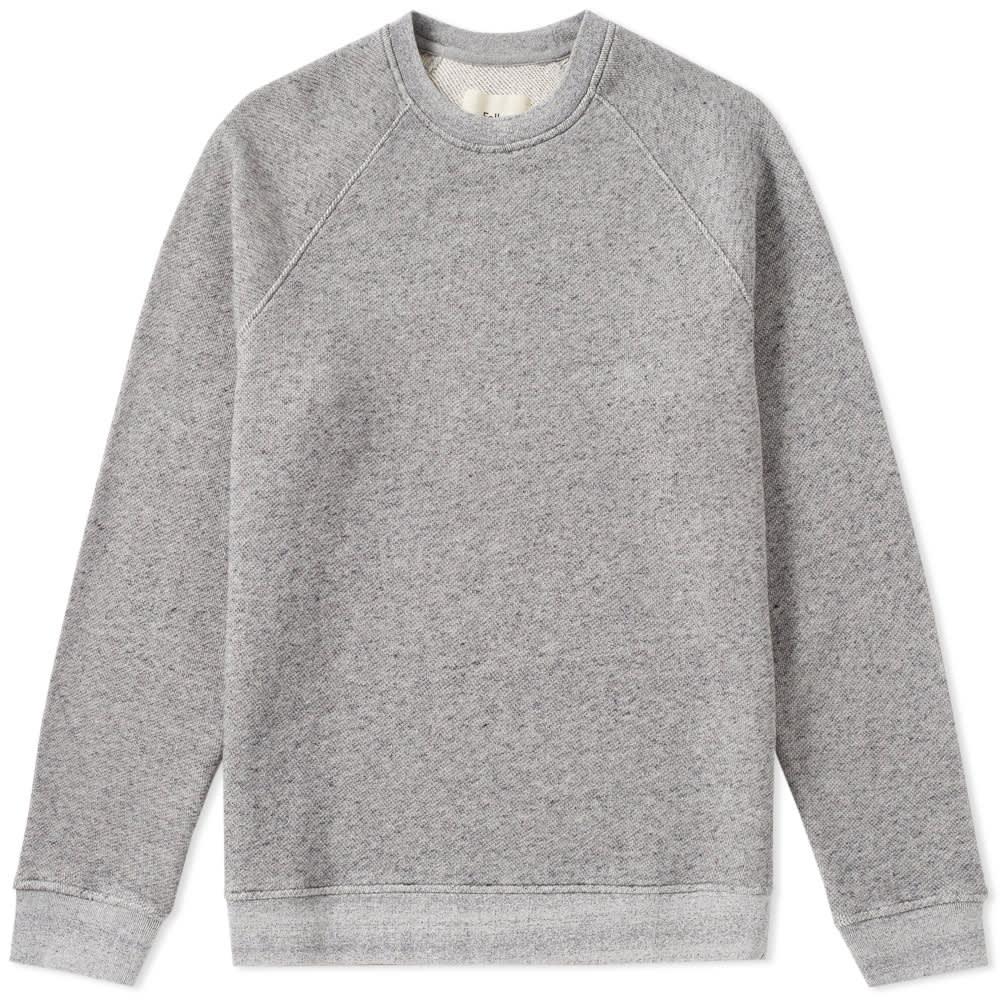 Folk Raglan Crew Sweat Grey Melange | END.