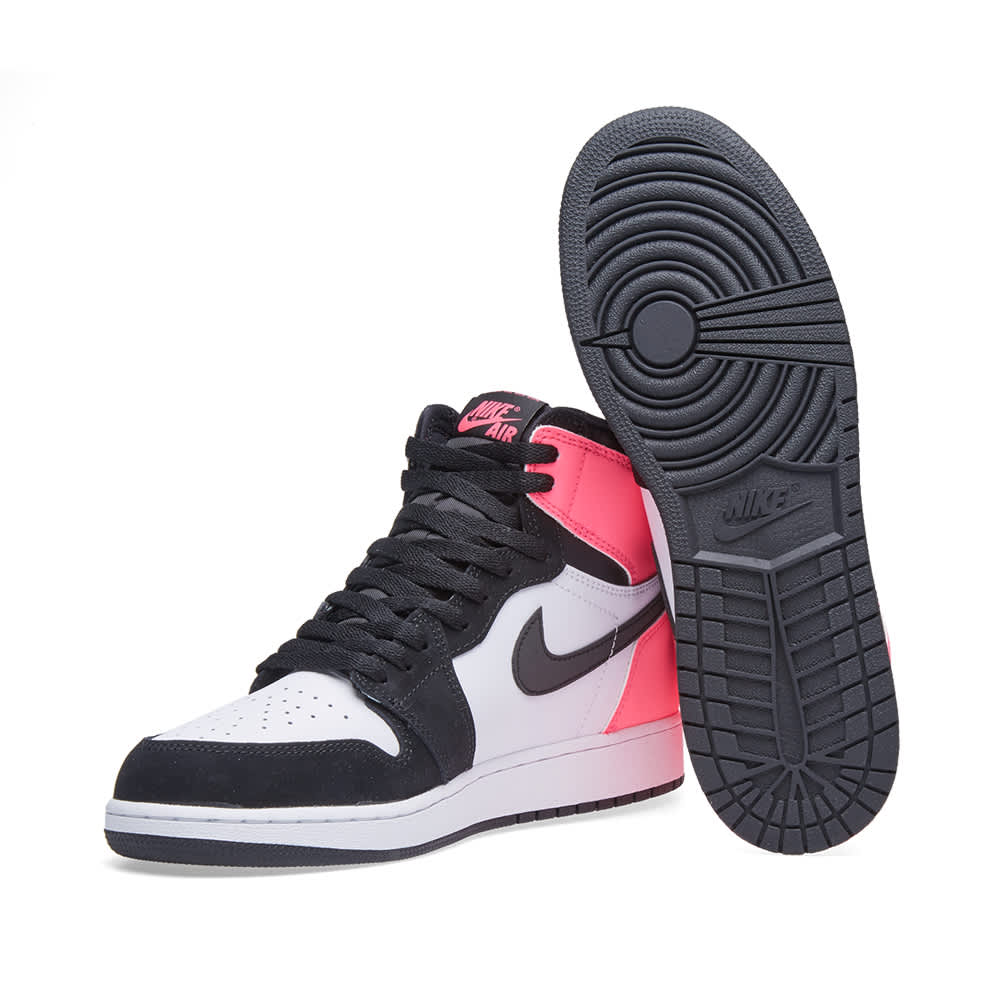 jordan 1 black hyper pink