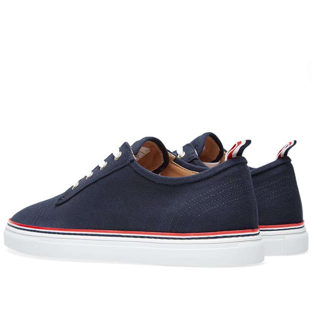 Thom Browne Tennis Shoe Navy Canvas END. (Europe)