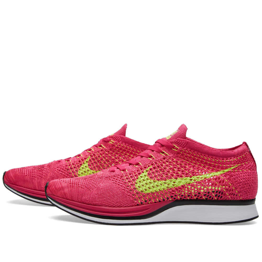 flyknit racer fireberry