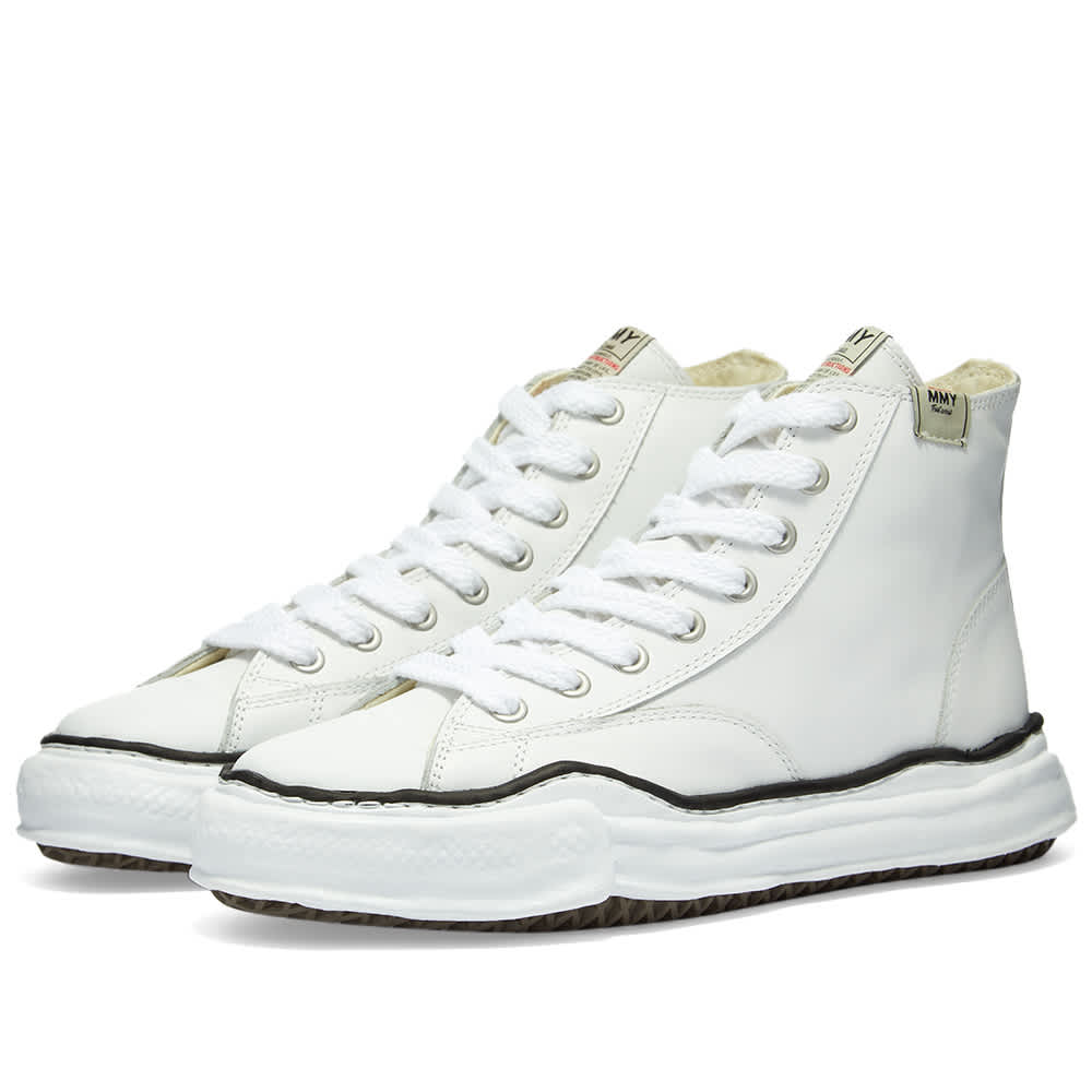 Maison MIHARA YASUHIRO Original Sole Leather HiTop Sneaker White END. (UK)