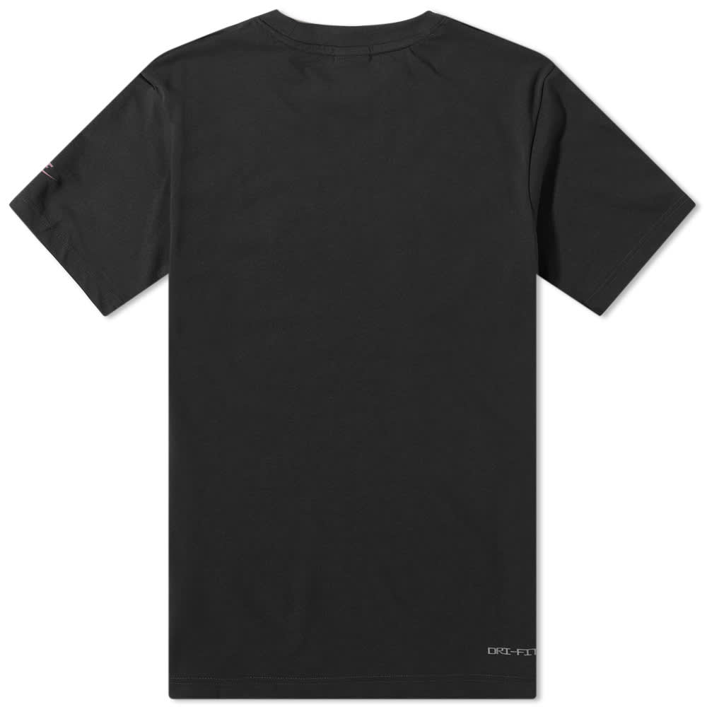 multi colored nike shirt