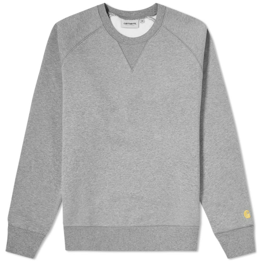 carhartt chase sweat grey