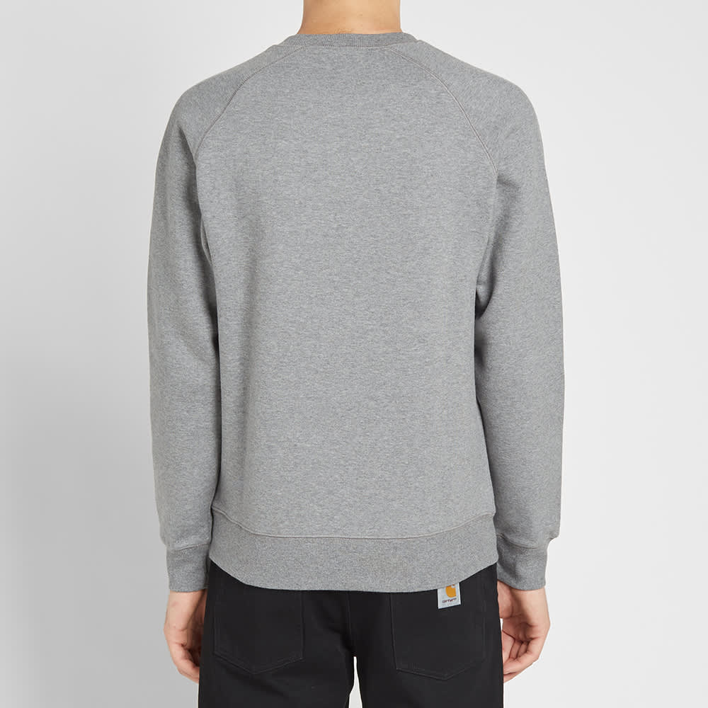carhartt chase sweat grey