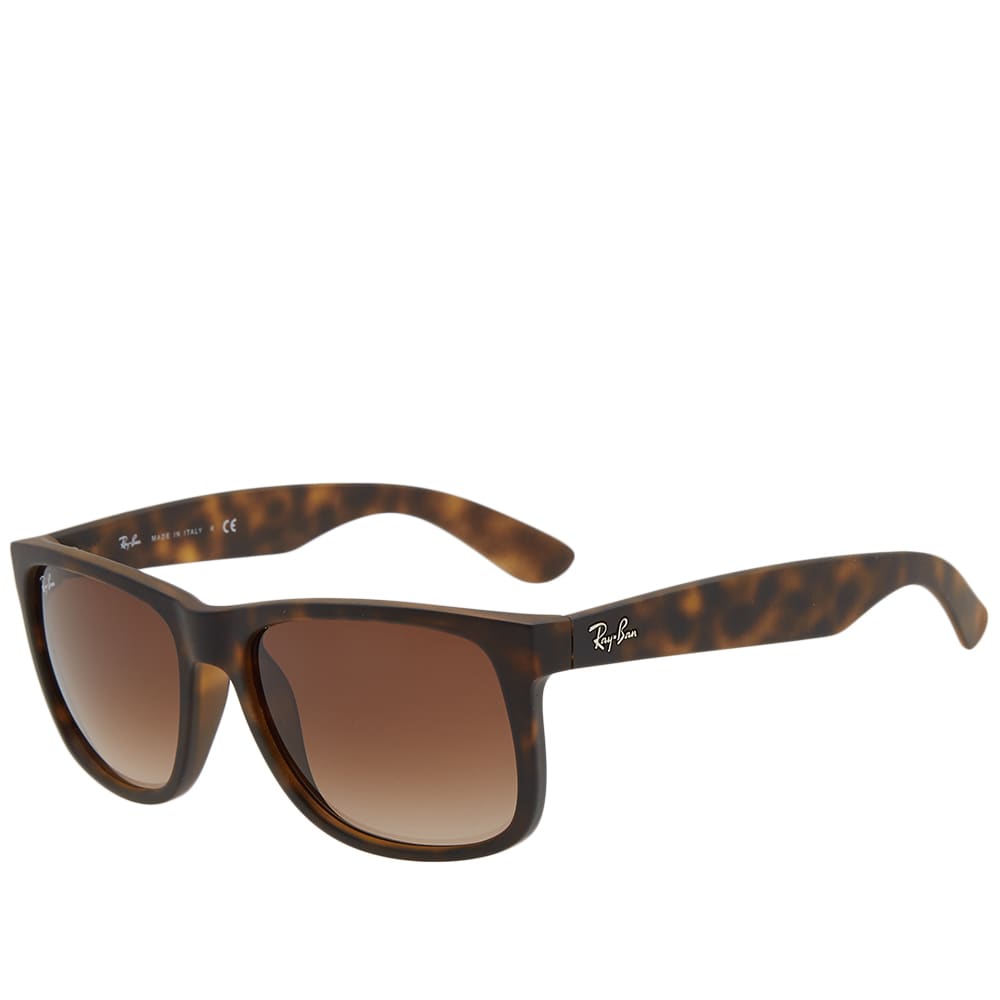 Ray Ban Justin Sunglasses Light Havana & Brown Gradient END. (SE)