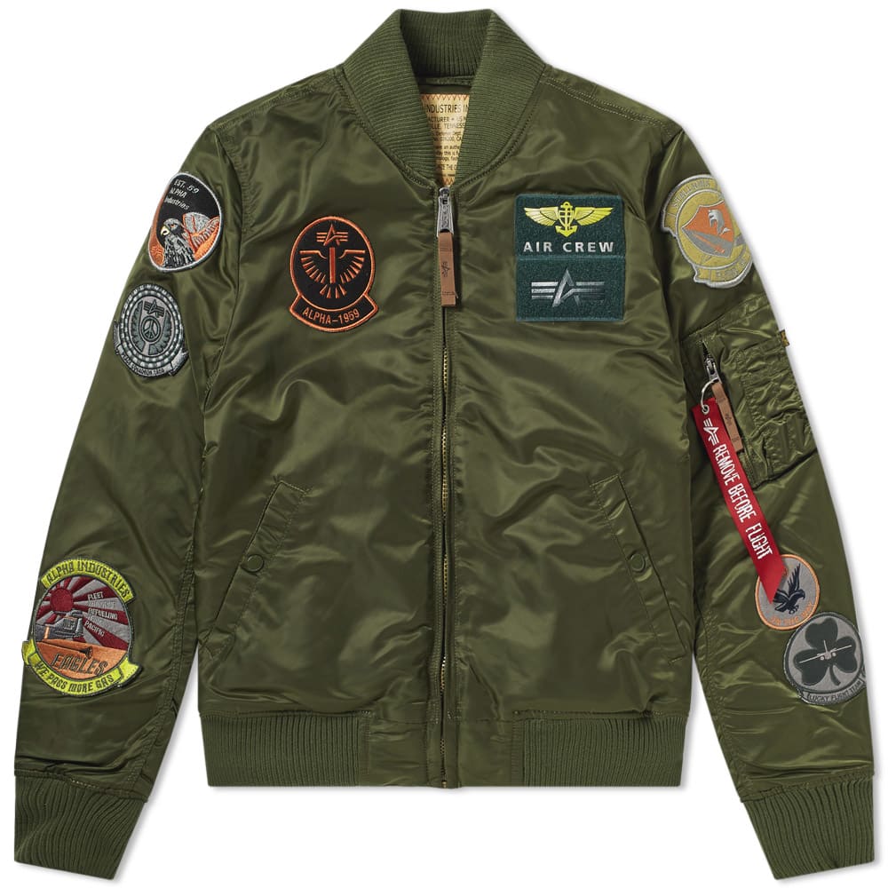 Alpha Industries MA1 Pilot Jacket Dark Green END. (IE)