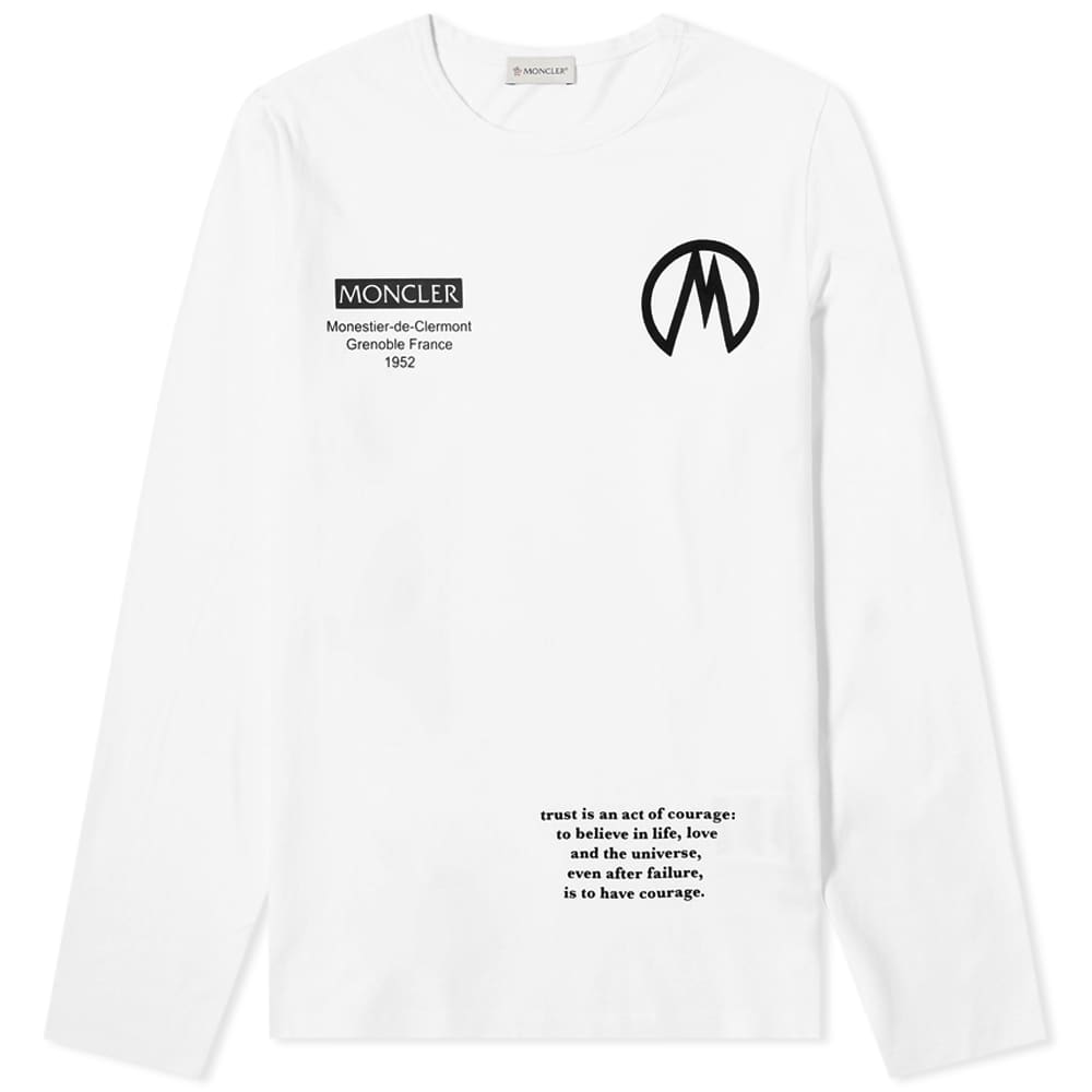 moncler multi logo tee