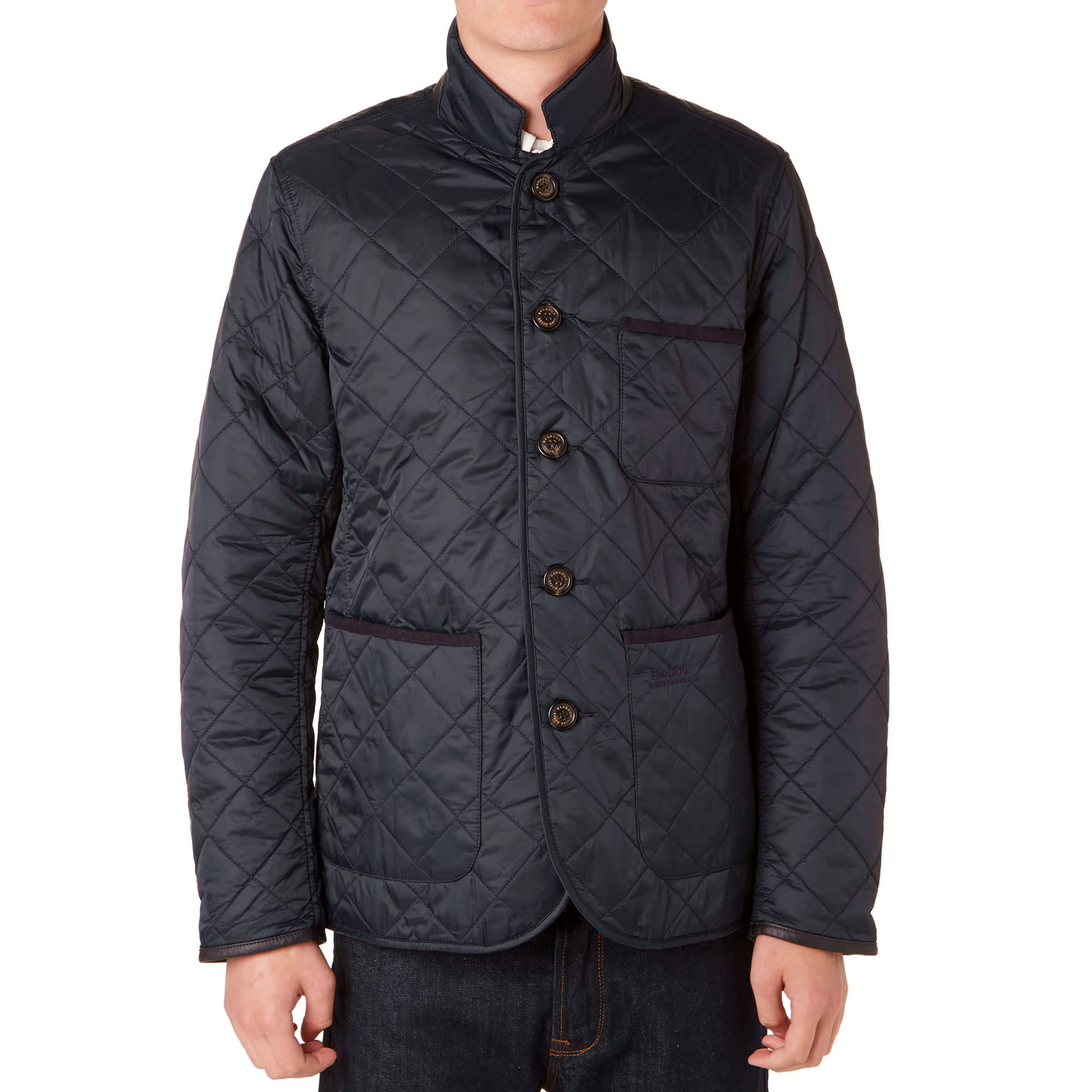 Barbour x Land Rover Racer Quilt Jacket Navy END. (DK)