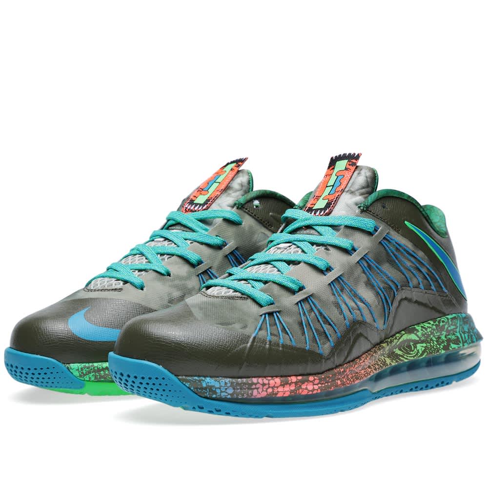 Nike Air Max LeBron X Low 'Swamp Thing 