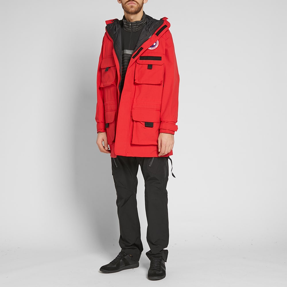 Junya Watanabe MAN x Canada Goose Arctic Shell Jacket Red | END.