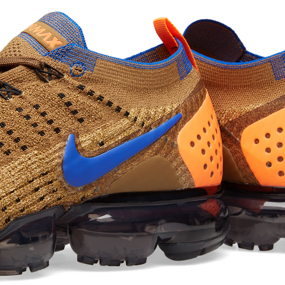 blue and gold vapormax