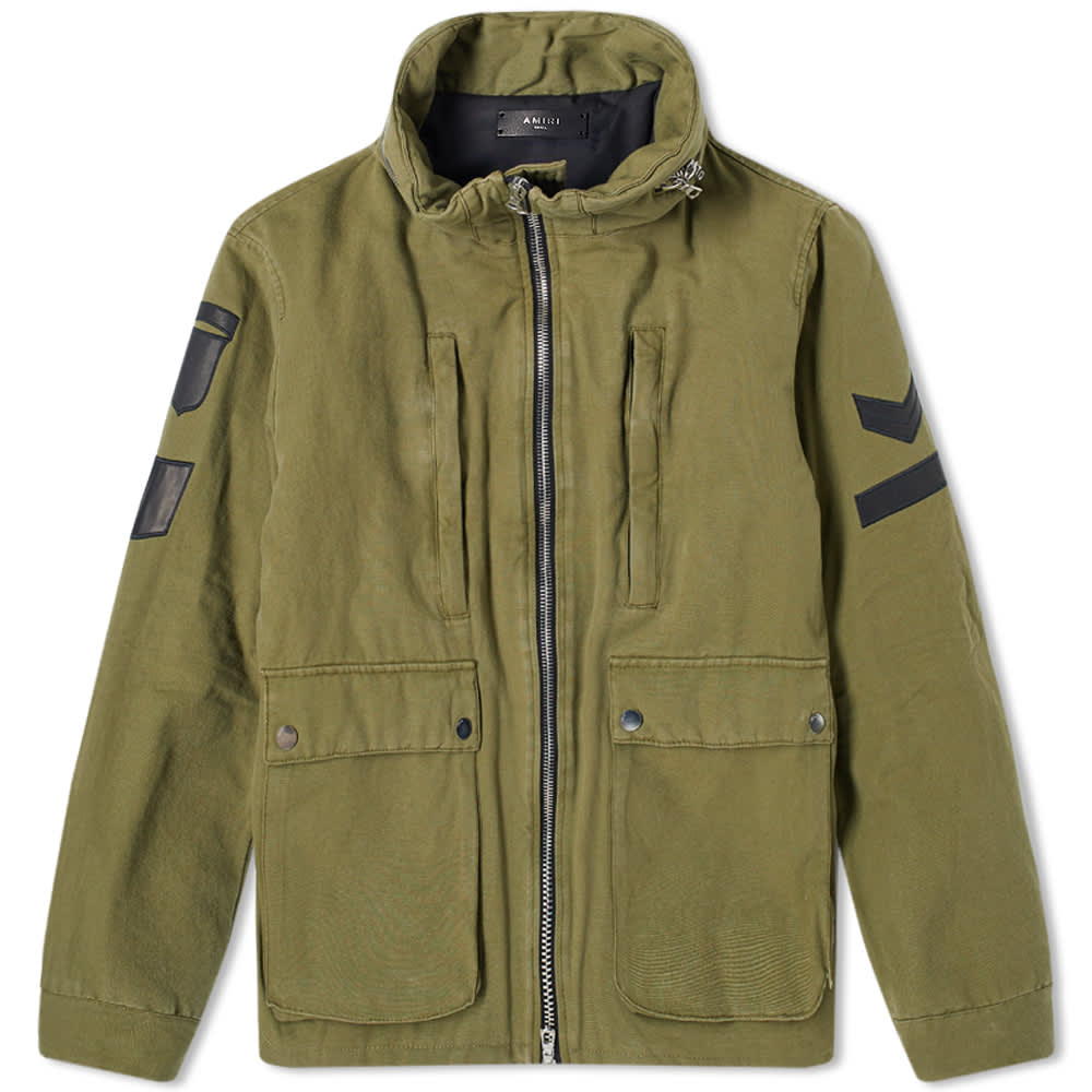 AMIRI Military Stand Collar Jacket Green END. (ES)