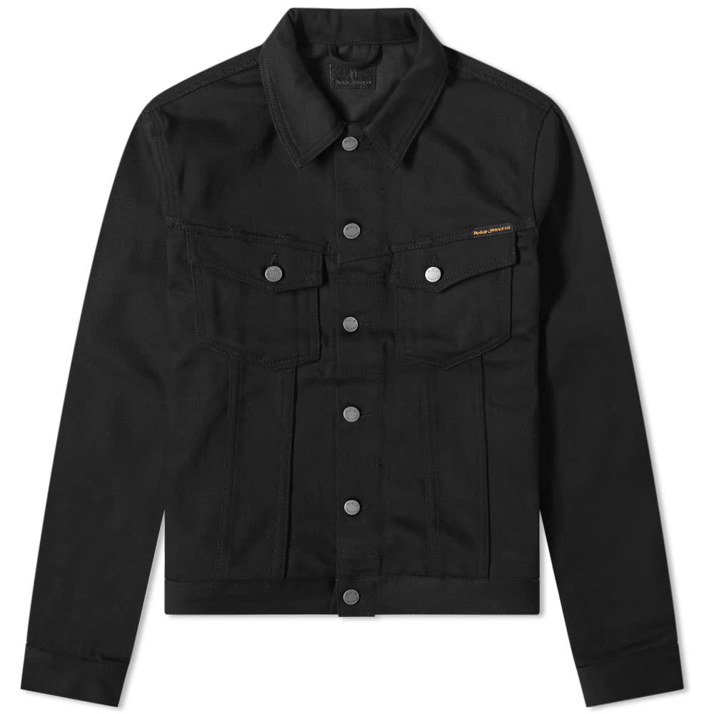 Nudie Billy Dry Black Denim Jacket Black END. (UK)