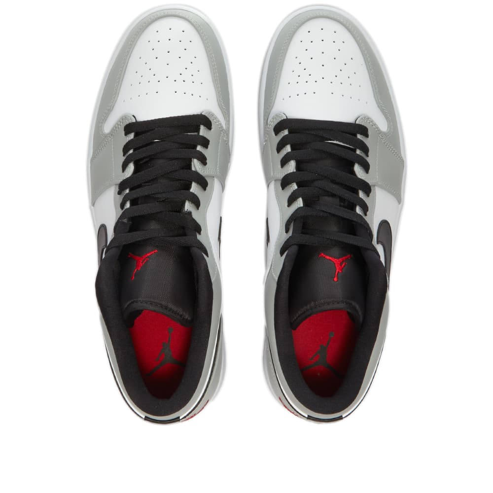 Air Jordan 1 Low Light Smoke Grey Red 553558-030 For Sale â Sneaker Hello