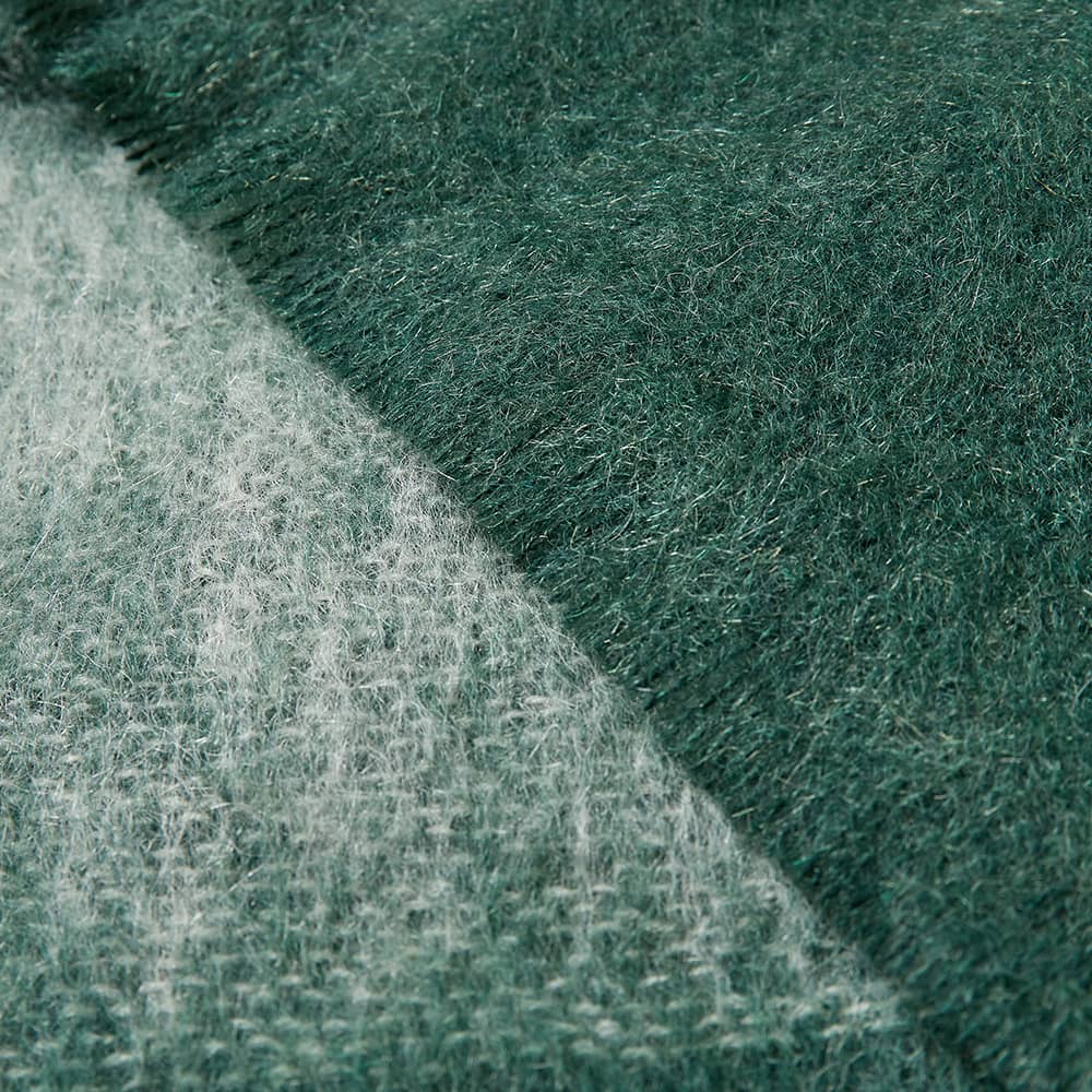 HAY Mohair Blanket Green END. (UK)