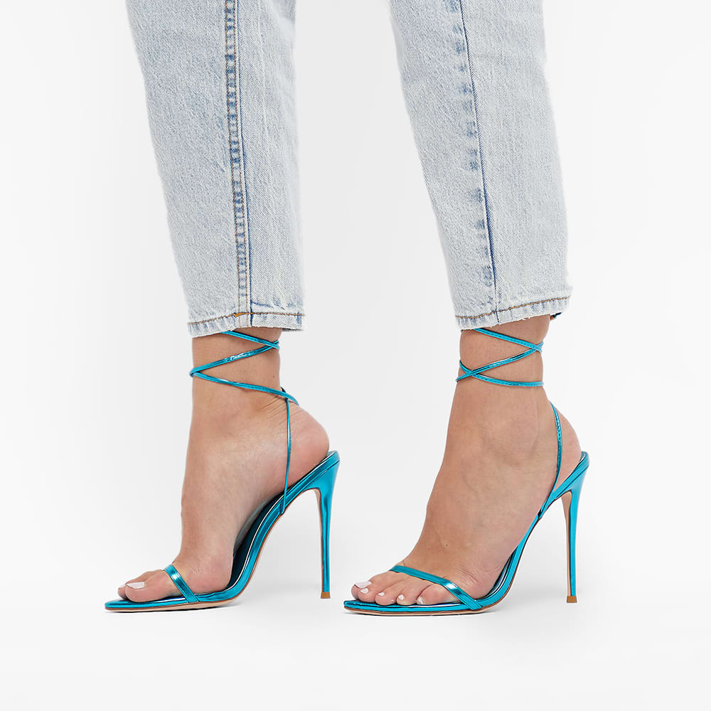 femme la lace up heels